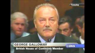 George Galloway vs the US Senate FULL TESTIMONY [upl. by Hirschfeld]