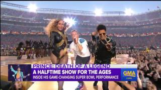 Prince Super Bowl Halftime Performance  Behind the Scenes [upl. by Aerdnaxela757]