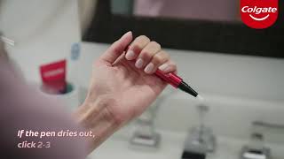 How to Clean Your Colgate® Optic White® Overnight Whitening Pen [upl. by Kaliski]