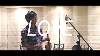 LOVE  Nat King Cole A Violin Cover [upl. by Hadeehuat563]