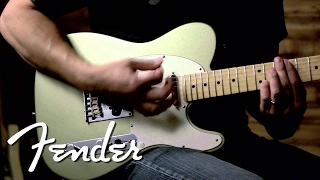 Fender Vintage Noiseless Telecaster® Pickups  CLEAN  Fender [upl. by Nezam518]