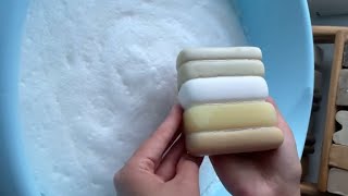 satisfying soap foam  soap lathering  ASMR [upl. by Emee110]