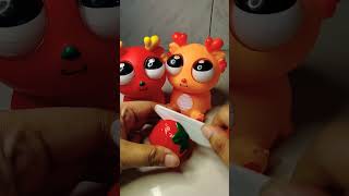 ASMR Satisfying🎀Cutting Strawberry cuttingfruit satisyingasmr shortsfeed shortsviral strawberry [upl. by Notreve]