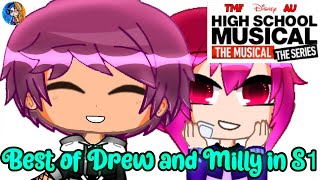 HSMTMTS x TMF AU l Best of Drew and Milly  RosyClozy  Gacha Club  TrixyMixy ✨ [upl. by Jelle]