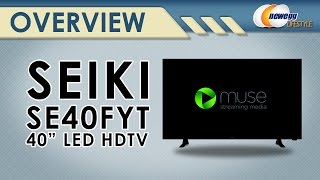 Seiki 40quot Smart HDTV Overview  Newegg Lifestyle [upl. by Acinomad]