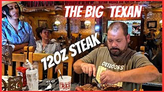 The Big Texan 72 oz Steak Challenge Amarillo Texas [upl. by Anahpos113]