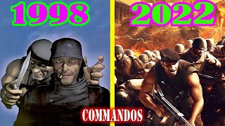 Evolution of Commandos Games  19982022 [upl. by Fasano]