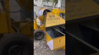 Concrete Mixer With Digital Weight Batcher [upl. by Ahsitneuq]