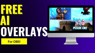 Make Free AI Animated Overlays For Epic Live Streaming In OBS [upl. by Assenad625]