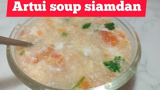 Artui soup siam dan egg soup recipe  Mizo eisiam dan [upl. by Johannah174]