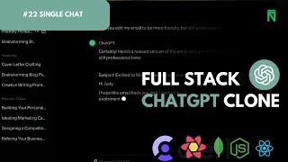 Build And Deploy Your Own ChatGPT For Free With React 19 22 Fetch amp Display A Single Chat [upl. by Enelcaj]