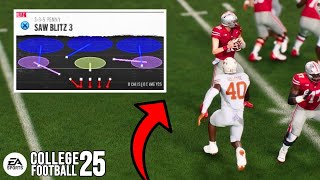 The Defense All The Pros Are Using in College Football 25  Quick Sacks  Easy Adjustments [upl. by Nnylarak]