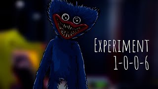 Poppy Playtime Experiment 1006 Huggy Wuggy Fan Horror Animation [upl. by Luoar]