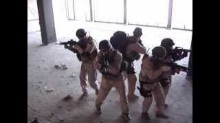 Blackwater Close Quarter Combat training in Baghdad [upl. by Coppola]