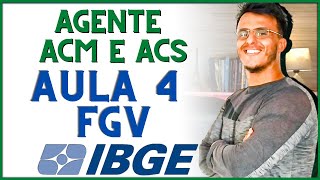 Concurso IBGE 2022  Raciocínio Lógico Quantitativo ACM e ACS  Estruturas Lógicas FGV  CENSO [upl. by Aisinoid]