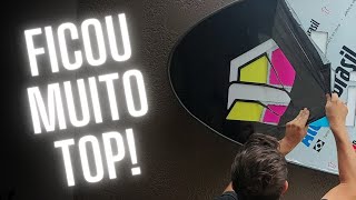 FINALIZANDO O LUMINOSO DE ACM E LETRA CAIXA EM PVC EXPANDIDO DA NOSSA GRÁFICA [upl. by Evelc338]