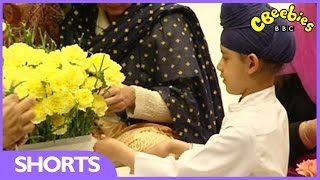 CBeebies Lets Celebrate  Preparing For Vaisakhi [upl. by Erdnoid587]