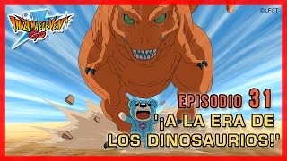 Inazuma Eleven Go Chrono Stones  Episodio 31 español «¡A la era de los dinosaurios» [upl. by Areyk]