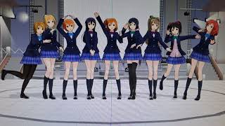 School Idol Goukai Daishou us wa Saikou Love Live Idol Group MMD 2024 [upl. by Keviv]