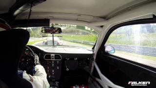 Onboard VLN2 39 DMV 4StundenRennen 2014 Falken Motorsports [upl. by Matthus]