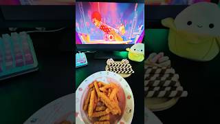 Movie Night Snack Tray 🎬🍫🍟 chocolate asmr cute movienight snacks candy viral shorts fyp [upl. by Yonatan]