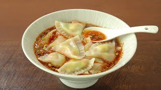 속재료 3가지만 들어가도 맛있는 얼큰 만두탕  한입에 쏙 들어가는 만두 만들기  Spicy Dumpling Soup Recipe [upl. by Aisenet463]