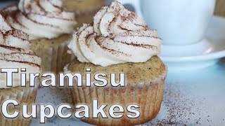 Tiramisu Cupcakes [upl. by Lleirbag]