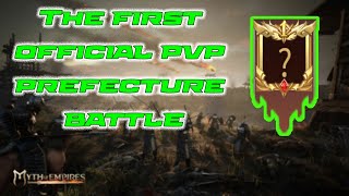 The Prefecture Battle Tournament 30v30  Myth Of Empires  Official PVP [upl. by Llen]