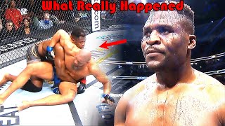 EVOLUTION What Really Happened Francis Ngannou vs Ciryl Gane [upl. by Gildus]