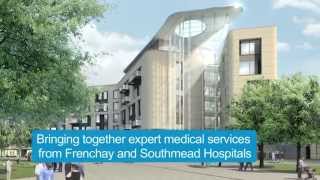 The new Brunel building at Southmead Hospital Bristol [upl. by Aratnahs]