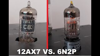 Tube Sound Comparison  Vintage 12AX7 VS Vintage 6N2P [upl. by Konstanze841]