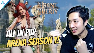 AKHIRNYA RESET JUGA ARENA SEASON 1 YUK PUSH RANK  Throne and Liberty [upl. by Ebert529]