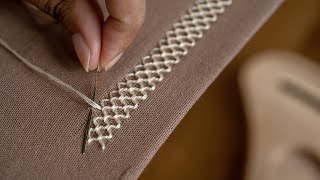 Effortless Embroidery  Neat Border Patterns for Dress and Garments [upl. by Gine837]