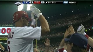 Pujols belts career homer No 300 [upl. by Acinaj]