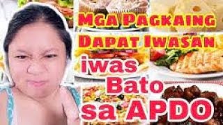 Mga Pagkaing Dapat Iwasan Para Hindi Magka BATO SA APDO [upl. by Prudy404]