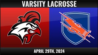 Vineland Varsity Lacrosse vs Millville  April 29th 2024 [upl. by Schwerin580]