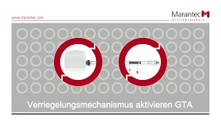 Marantec  Der Verriegelungsmechanismus beim Garagentorantrieb [upl. by Bloom262]