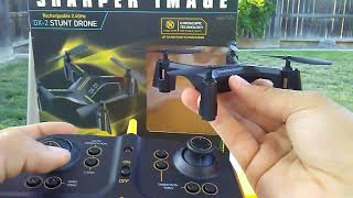 Vlog 2 sharper image dx 2 stunt drone demonstration videogiveaway [upl. by Jovia]