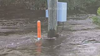 08082024 Jasper County SC  River Flooding  High Water Over Roads [upl. by Allemat]