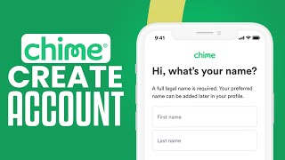 How To Create Chime Bank Account  Chime Bank Tutorial 2024 [upl. by Adele]