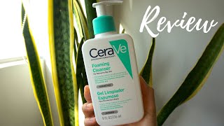 REVIEW CeraVe Limpiador Espumoso  Uso correcto  Limpieza facial [upl. by Clabo]