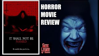 IT SHALL NOT BE NAMED  2023 Skylar Witte  Occult Witchcraft Black Magic Horror Movie Review [upl. by Einberger]