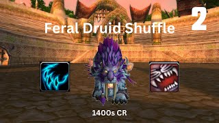 A Feral Druid PvP Journey  Solo Shuffle Review 1400mmr [upl. by Cleodal510]