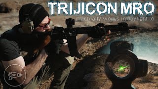 Review Trijicon MRO Our New Favorite Duty Red Dot [upl. by Darken]