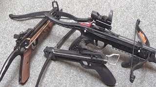 Types of Pistol Crossbows [upl. by Parke]