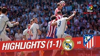 Resumen de Real Madrid vs Atlético de Madrid 11 [upl. by Milburn]