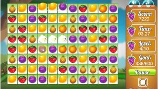 Game Fruit Flip Match 3 [upl. by Neyut260]