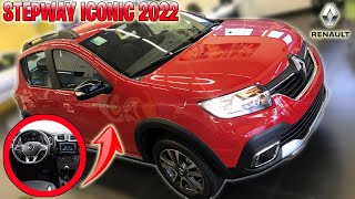 SANDERO STEPWAY ICONIC 2022 FICHA TÉCNICA COMPLETA [upl. by Karlin337]