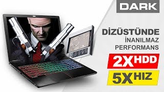 Dark Storex Notebook Optik Sürücü 25quot HDD Sata Disk Dönüştürücü DKACDSOSD [upl. by Grof]