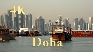 Doha Qatar One day in Doha Qatar Doha city tour 4k ultra hd 16 [upl. by Einafit]